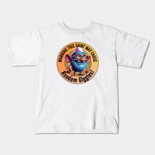 Warning - This Shirt May Cause Random Giggles! Kids T-Shirt